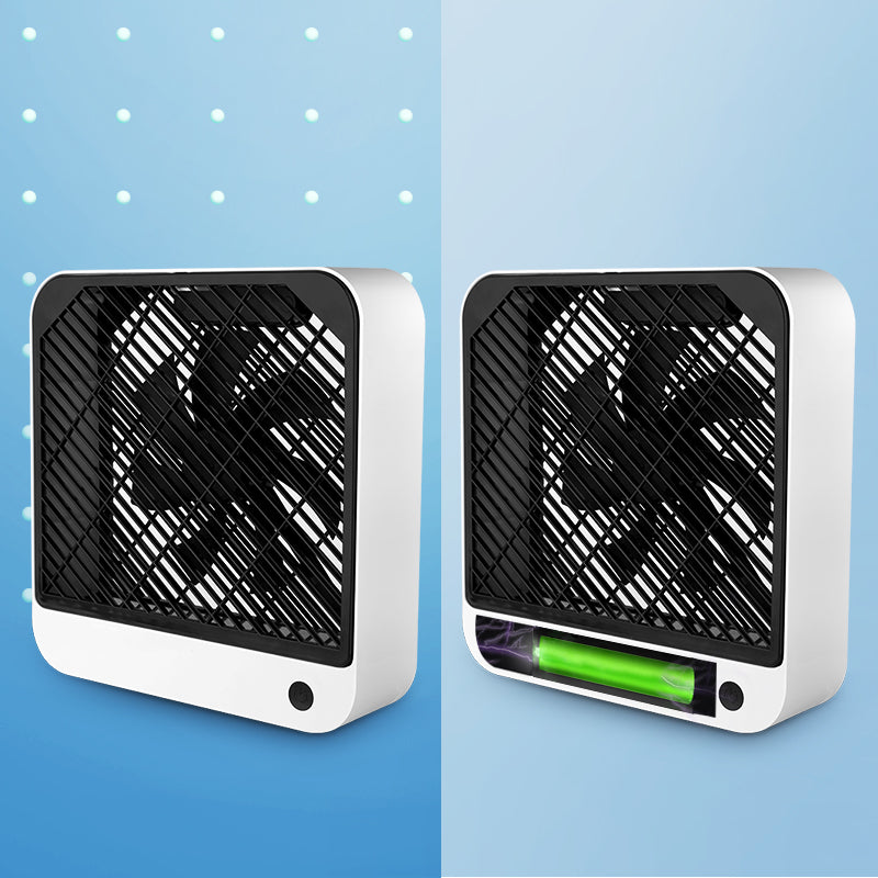 Square Simple Household USB Charging Fan